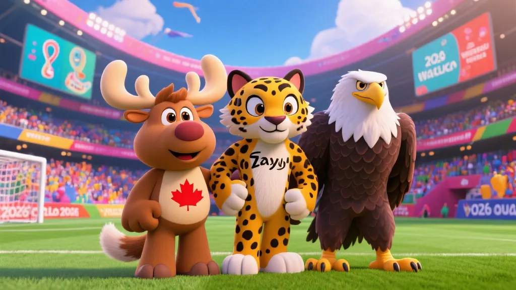 揭秘2026世界杯吉祥物：Maple、Zayu与Clutch背后的文化密码与狂欢寓意